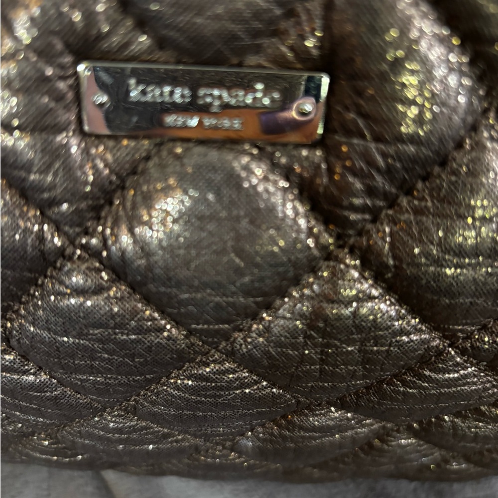 Kate Spade New York Quilted Metallic Leather Satchel - Picture 3 of 16